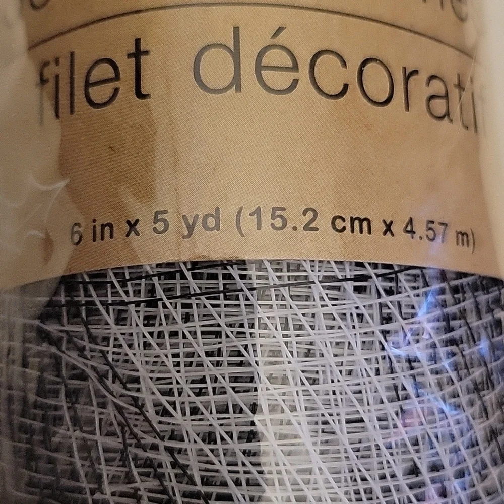 Bundle Of 9 Rolls.of Mesh For Home Decorations, Wreaths, Flower Arrangements